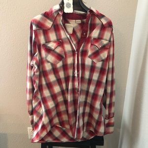 Roper pearl snap shirt